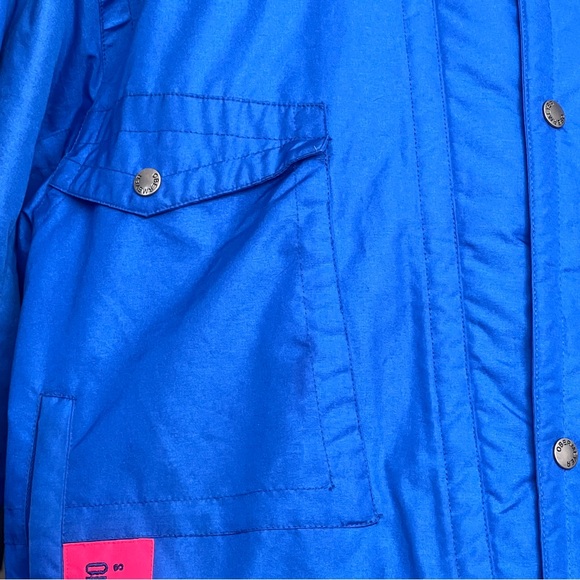 VTG Obermeyer Men’s Blue Ski Jacket SZ XL Gorpcore Retro Outdoors Streetwear - Picture 11 of 16